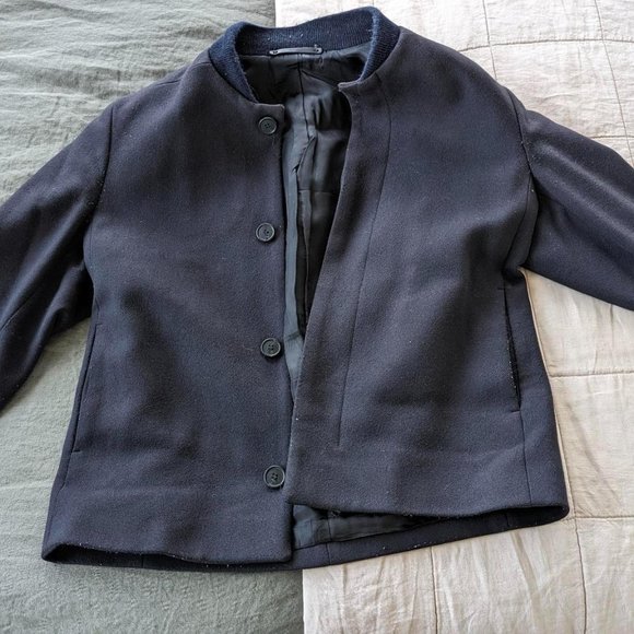 COS Collarless Coat (Vintage) - Picture 5 of 6